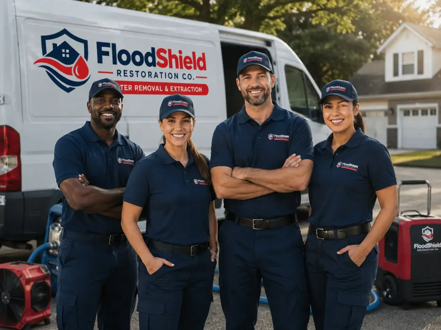 Flood Damage Restoration company in Grove City, PA