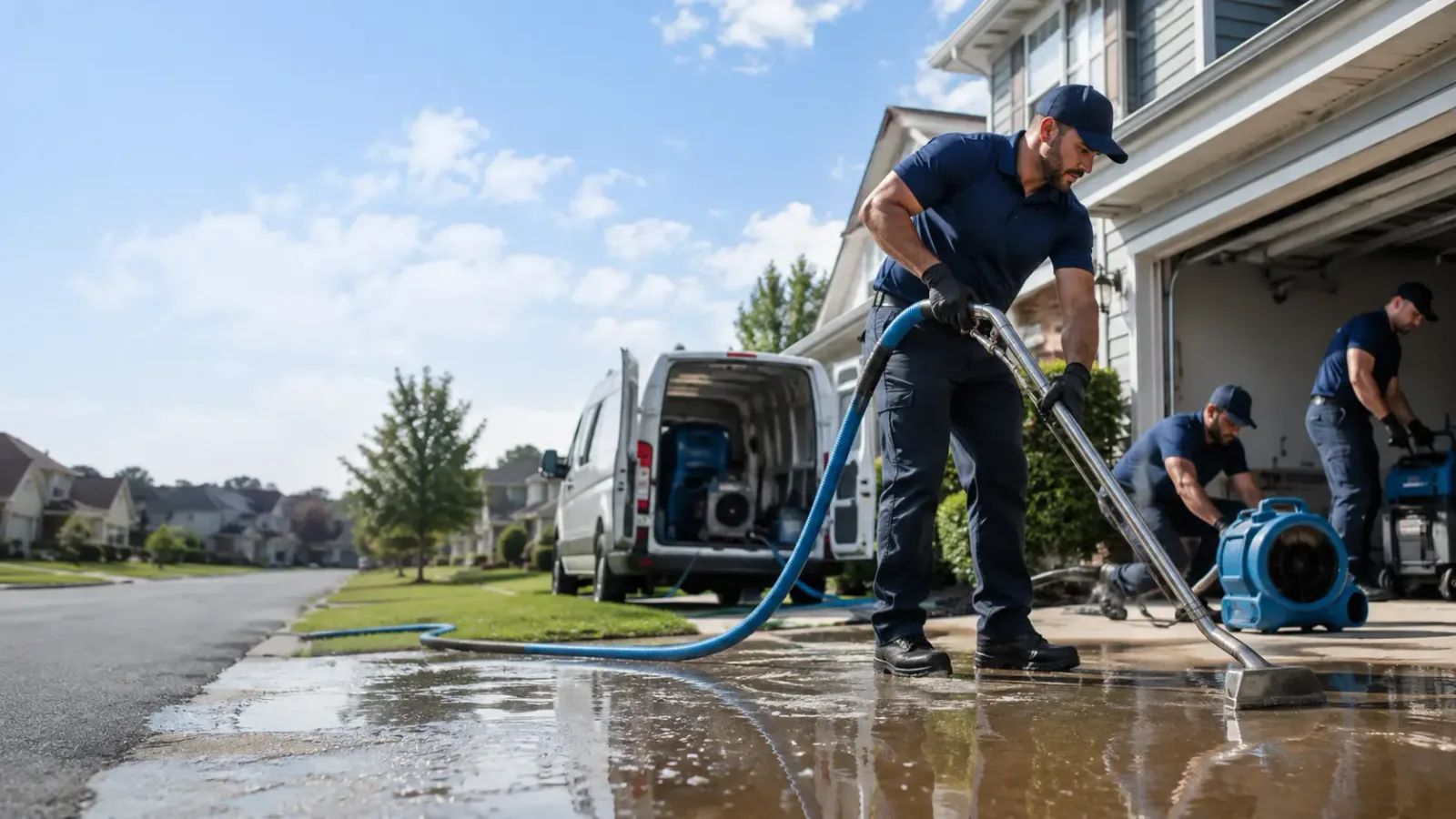 Flood Damage Restoration in Grove City, PA